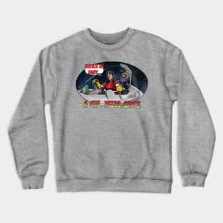 Vintage - Girls are Starfighters too! Crewneck Sweatshirt